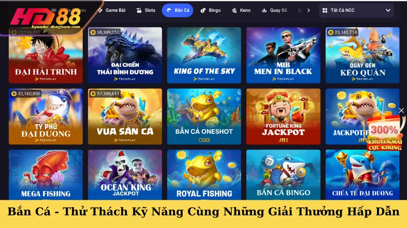Bắn Cá - Thử Thách Kỹ Năng Cùng Những Giải Thưởng Hấp Dẫn